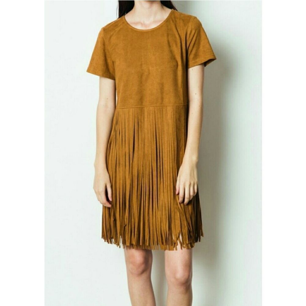 Love Riche Brown Raglan Mini Dress